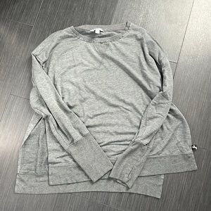 Joy lab side split sweatshirt with thumb holes